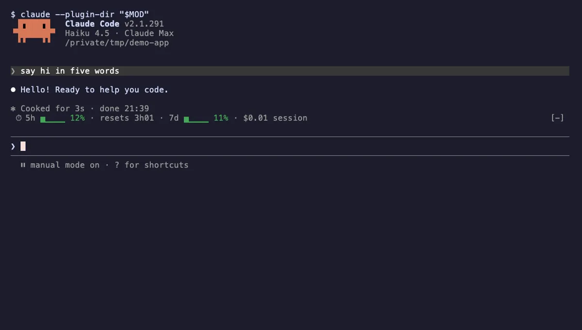 Usage Meter demo